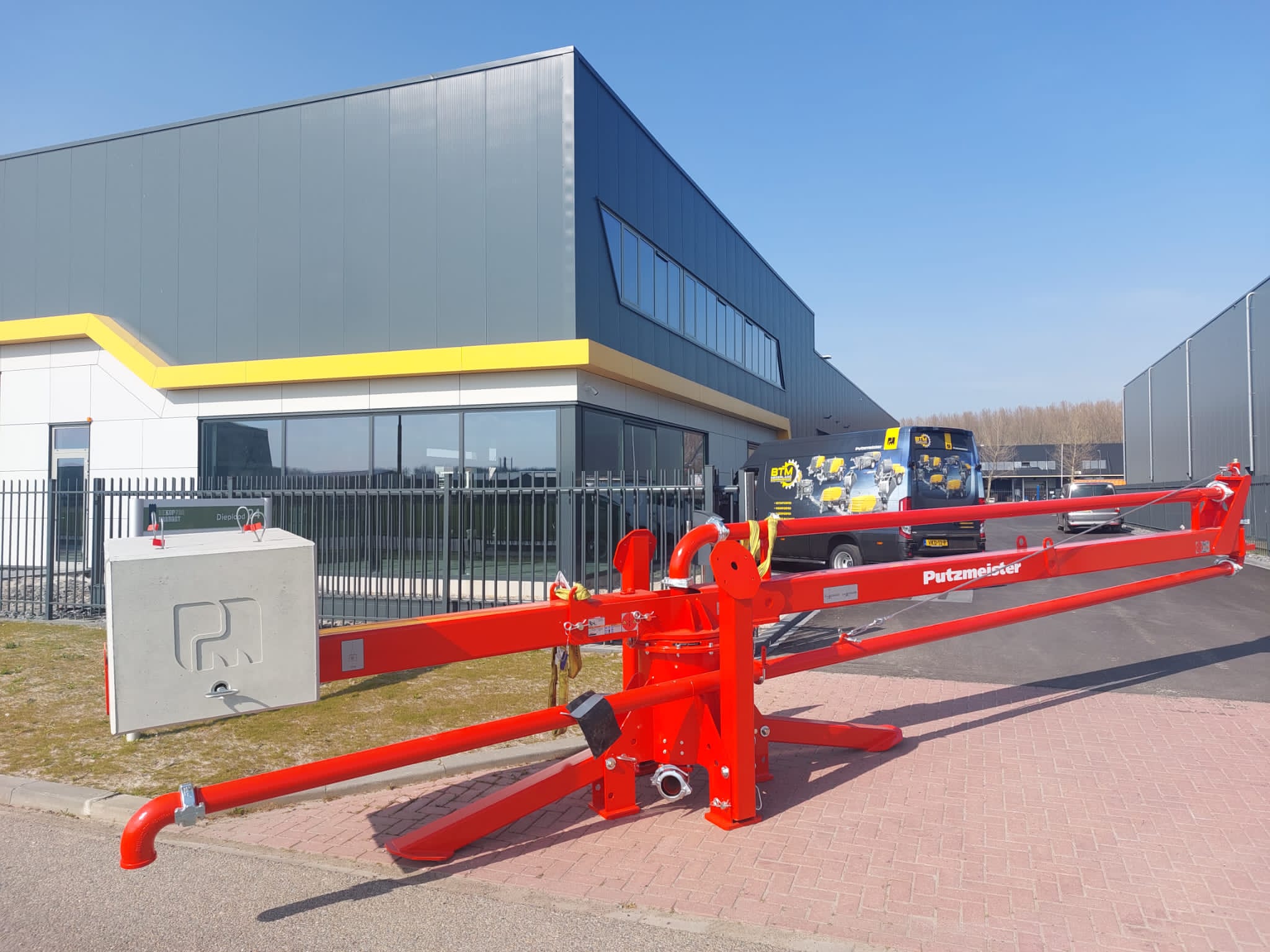 Ronderverdeler / placingboom